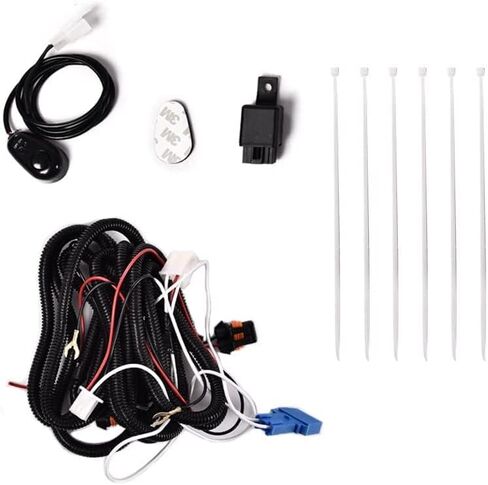 G-PLUS Fog Lights Compatible With Ford F150 2011 2012 2013 2014, (NOT For SVT Raptor Models),Driving Fog Lamps w/Switch/Bracket/Bulbs Pair (Clear lens) in Saudi Arabia