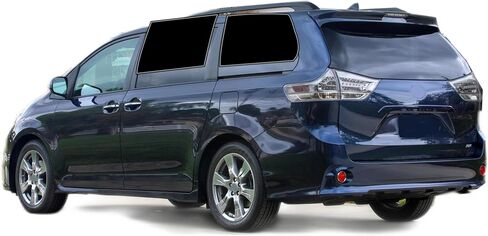 Autotek precut Window Tint Film Front Windows Two Tint Cars Cars Sun Flocking Protective Privacy Anti Shatter Glass 2 Ply Computer Cut أي ظلال لتويوتا سيينا 2011-2020 in Saudi Arabia