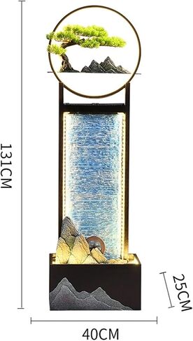 Decor Modern Simple Water Decoration, Living Room Courtyard Circulating Water Fountain, Office Floor Rockery Decoration for Entryway(S) in Saudi Arabia