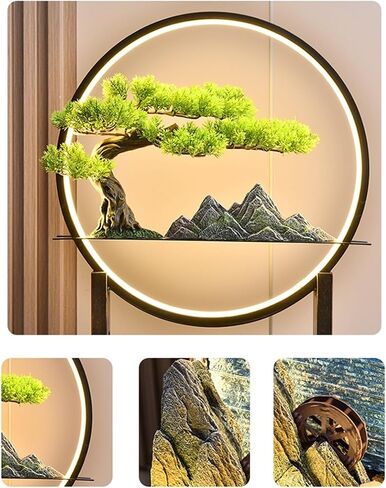 Decor Modern Simple Water Decoration, Living Room Courtyard Circulating Water Fountain, Office Floor Rockery Decoration for Entryway(S) in Saudi Arabia