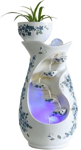 Decor Simple Water Fountain, Living Room Circulating Water Features, Garden Fountain Landscape Decoration for Entryway in Saudi Arabia