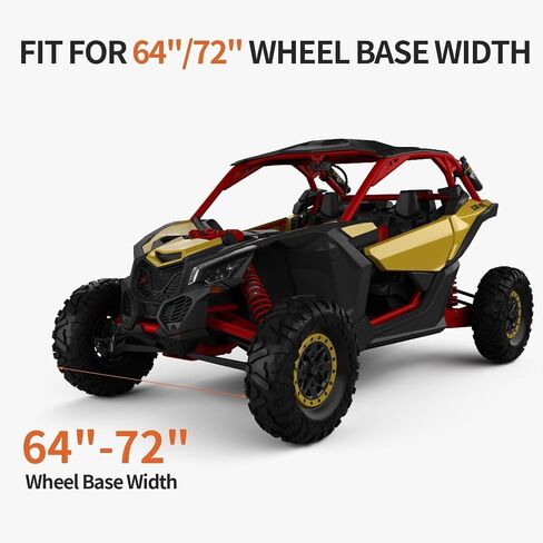 أداة تغيير حزام PSLER X3 -X3 مجموعة إزالة القابض تناسب 64 "/72" عرض قاعدة عجلات UTV لعام 2017 -Later Maverick X3 Max Turbo R RR (أسود) in Kuwait