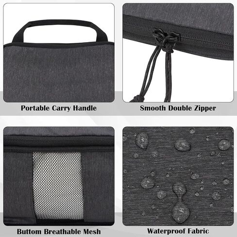 Compression Packing Cubes for Travel Accessories, 2 Set Compression Bags Travel Cubes for Packing Suitcase Luggage Organizer Bags Set, Black in Saudi Arabia