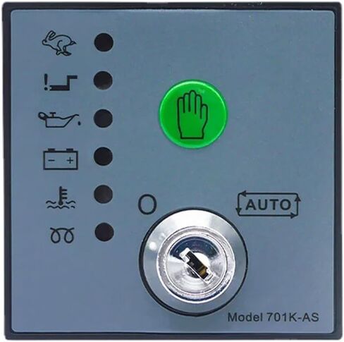 Auto Start Diesel Generator Controller 701 Key Start 701k-As Genset Controller Manual Manual Panel Panel Board Kits in Saudi Arabia