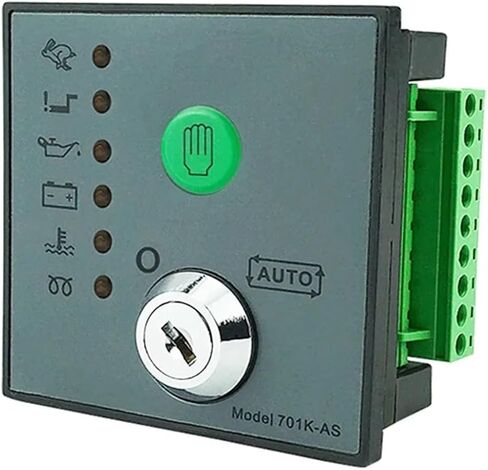 Auto Start Diesel Generator Controller 701 Key Start 701k-As Genset Controller Manual Manual Panel Panel Board Kits in Saudi Arabia