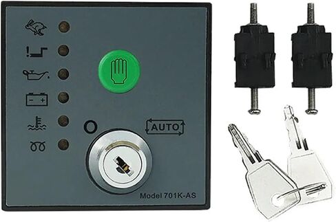 Auto Start Diesel Generator Controller 701 Key Start 701k-As Genset Controller Manual Manual Panel Panel Board Kits in Saudi Arabia