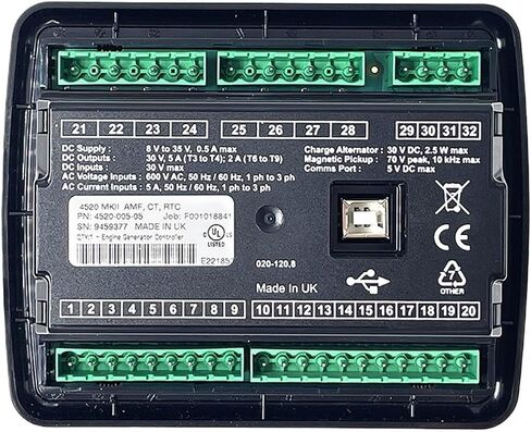 DSE4520MKII Auto Mains (فائدة) وحدة التحكم في وحدة التحكم في وحدة التحكم (DSE4520MKII) in Kuwait