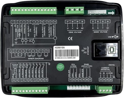 1PCS HGM6110N Auto ابدأ تشغيل وحدة التحكم في وحدة التحكم في وحدة التحكم في وحدة تحكم ديزل ديزل in Saudi Arabia