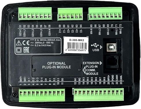 1PCS D300MK3 وحدة تحكم مولد ديزل مجموعة وحدة تحكم لبدء الذات (D300) in Saudi Arabia