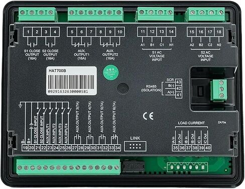 1PCS HAT600NB HAT700B Generator ATS Controller Module Intelligent Dual Power Automatic Transfer Switch Control Panel(HAT700B) in Saudi Arabia