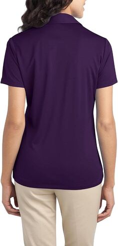 JUSTBLANKS WOMENS قصيرة الأكمام البولو قميص خفيف الوزن قميص حرير اللمس V-neck غولف بولو قميص للنساء in Saudi Arabia