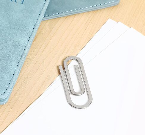 Stainless Steel Money Clip Slim Silver Cash Holder for Men and Women 2.56 X 0.98 X 0.08 Inch Ideal for Home and Everyday Use in Saudi Arabia