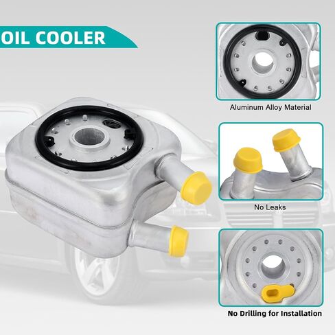 028117021B بارد الزيت متوافق مع Audi A4 TT Quattro 2000-2006 ، متوافق مع فولكس واجن/VW Beetle 1998-2005 ، Golf 2000-2006 ، Jetta 2000-2006/2015 ، Passat 2000-2005 1.9L 2.0L L4 in Kuwait