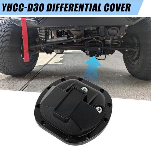 الغطاء التفاضلي لـ YHCC-D30 لـ Dana 30-Yukon Hardcore Nodular Iron Devalial Presential Presential for 1966-2018 Bronco و Wrangler TJ (TJ and JK و Non-Rubicon) و Grand Cherokee in Kuwait