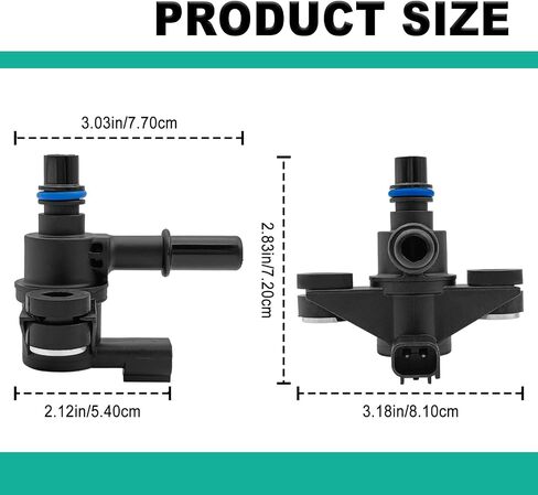 صمامات تبخير البخار تطهير الملف اللولبي 911-222 متوافق مع Ford F150 F250 F350 Super Duty Explorer Mustang Edge Fusion Taurus Lincoln MKX MKZ يحل محل 9U5Z915H 2009-2019 نماذج in Saudi Arabia