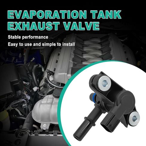 صمامات تبخير البخار تطهير الملف اللولبي 911-222 متوافق مع Ford F150 F250 F350 Super Duty Explorer Mustang Edge Fusion Taurus Lincoln MKX MKZ يحل محل 9U5Z915H 2009-2019 نماذج in Saudi Arabia