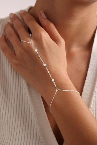 أساور ذهبية للنساء 6pcs قابلة للتكديس أساور مراكز الذهب مقاوم للماء المجوهرات الموضة للنساء للنساء in Kuwait