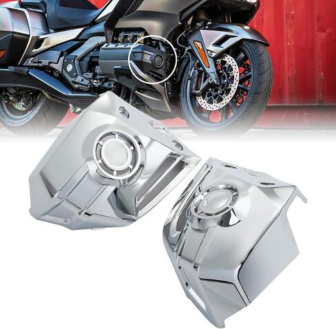 TCT-MOTORPARTS Chrome Left right Lower Cowl Cover Fits for Honda Goldwing 1800 GL1800 1800 2018-2025 in Saudi Arabia
