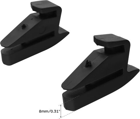TCT-MOTORPARTS INNER INNER FAIRING AIR VENT DUCT RUBBERS FIT FOR HARLEY CVO ROAD GLIDE 2023-2025 Replace for 57400658 in Saudi Arabia