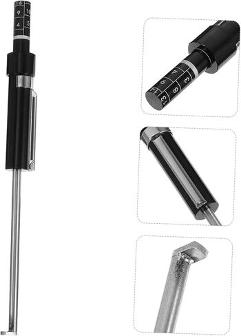 Mobestech 1PC أداة الكشف عن لوحة الفرامل أداة قياس وسادة القياس لوساء المكابح منصات الفرامل عمق الإطارات المقياس فرامل بطانة المقياس الأداة سماكة سماكة in Kuwait