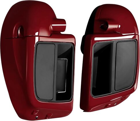 HR3 Color-Matched Billiard Red/Vivid Black Air-cooled Fairing Lowers Compatible with 2021 Road Glide Special FLTRXS (Replace for OEM) in Saudi Arabia
