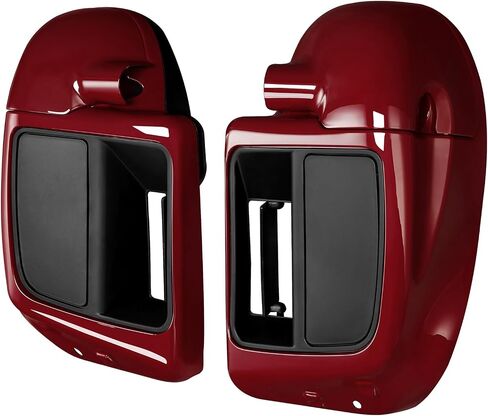 HR3 Color-Matched Billiard Red/Vivid Black Air-cooled Fairing Lowers Compatible with 2021 Road Glide Special FLTRXS (Replace for OEM) in Saudi Arabia