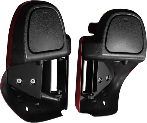 HR3 Color-Matched Billiard Red/Vivid Black Air-cooled Fairing Lowers Compatible with 2021 Road Glide Special FLTRXS (Replace for OEM) in Saudi Arabia
