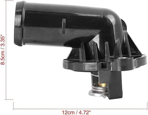 Thermostat Housing لعام 2011 2012 2013 2014 2015 2015 2017 2018 2019 2020 2021 Dodge Challenger لعام 2011-2021 Dodge Charger لعام 2011-2021 Chrysler 300 3.6L V6 5.7L 6.2L 6.4L V8 5184977AE in Saudi Arabia