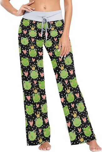 Naanle Women's Trendy Funder Pattern Girls Comfy Casual Pajama Pants كبير صالة Yoga Lounge و Sleep in Kuwait