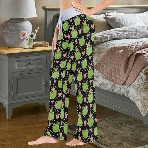 Naanle Women's Trendy Funder Pattern Girls Comfy Casual Pajama Pants كبير صالة Yoga Lounge و Sleep in Kuwait