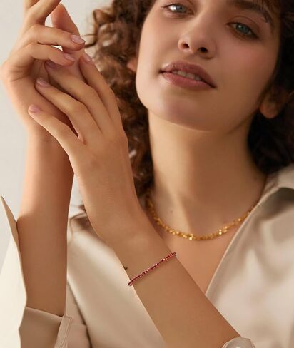 سوار التنس الكلاسيكي للنساء - 3 مم مكعب من الزركونيا تنس تنس المجوهرات هدايا عيد ميلاد لزوجة أمي - 6.5 "7.0" 7.5 " in Kuwait