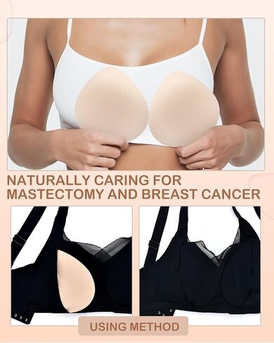 Super Thick Bra Pads Inserts for Push Up, Bra Pads Breast Enhancers Add 1-2 Cups for Women Dresses, Swimsuits, Sport in Saudi Arabia
