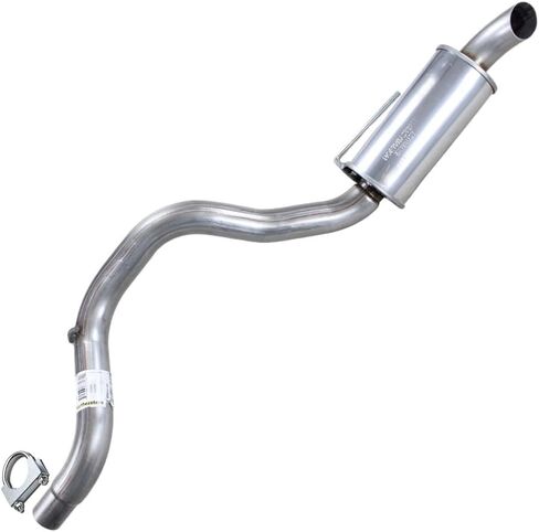 Northeastern Exhaust | Stainless Steel Exhaust Resonator Tail Pipe Compatible for Dodge Nitro 2007-2011 | Jeep Liberty 2008-2012 3.7L | Free Clamp Included | Automotive Replacement Part in Saudi Arabia