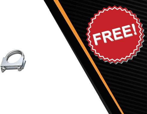 Northeastern Exhaust | Stainless Steel Exhaust Resonator Tail Pipe Compatible for Dodge Nitro 2007-2011 | Jeep Liberty 2008-2012 3.7L | Free Clamp Included | Automotive Replacement Part in Saudi Arabia