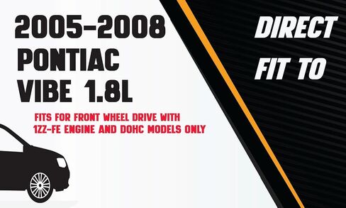 Northeastern Exhaust | Stainless Steel Resonator Pipe Compatible for Pontiac Vibe 2005-2008 | Corolla 2005-2008 | Matrix 2005-2008- 1.8L | Free Gasket and Clamp Included | Automotive Replacement Part in Saudi Arabia