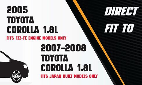Northeastern Exhaust | Stainless Steel Resonator Pipe Compatible for Pontiac Vibe 2005-2008 | Corolla 2005-2008 | Matrix 2005-2008- 1.8L | Free Gasket and Clamp Included | Automotive Replacement Part in Saudi Arabia