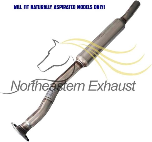 Exhaust Resonator Y-Pipe Compatible for 2006-2009 Subaru Legacy 2.5L | Stainless Steel | Northeastern Exhaust | Free Gaskets and Clamps Included | Automotive Replacement Part in Saudi Arabia