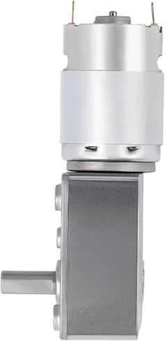 JGY385 Micro DC Worm Gear Motor سرعة ترس القفل الذاتية تنظيم محرك صغير 12 فولت 12 دورة في الدقيقة D6-14MM in Saudi Arabia