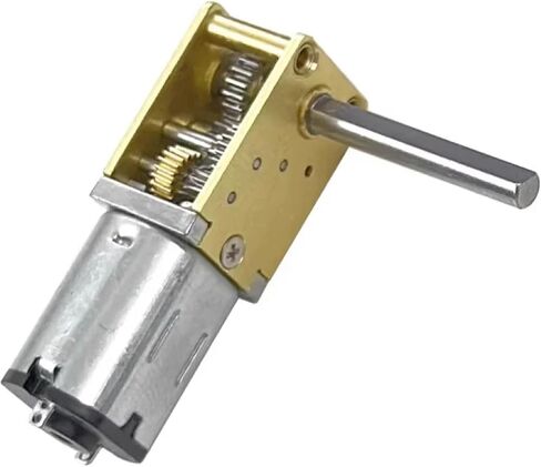 N20-1218 DC GEAR MOTOR ، علبة تروس الدودة المعدنية ، 3V-12V ، عمود واحد/مزدوج/طويل ، نطاق سرعة 4-381 دورة في الدقيقة ، عزم الدوران العالي (17RPM-68RPM عمود طويل) in Saudi Arabia