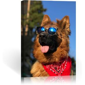 FOSOQIB Canvas Prints with Your Photos with Vivid Color - Canvas Prints As Special Occasion Personalized Gifts - Custom Canvas for Wall Art - Canvas Pictures Custom with Frame (6" W x 8" H) in Saudi Arabia