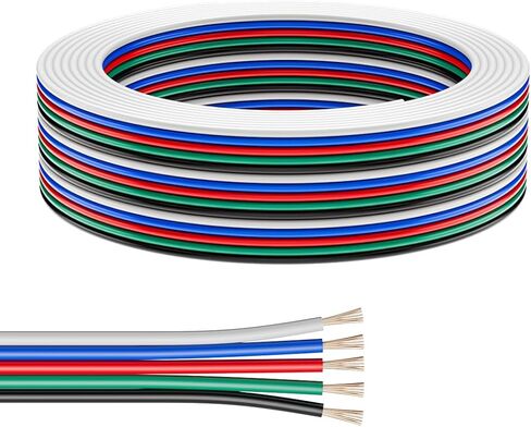 BTF-LIGHTING 32.8ft/10m 3 Pin 18AWG WS2812B WS2811 WS2814 SK6812 RGB كابل تمديد كهربائي LED شريط توصيل سلك الضوء 3 سلك سلك موصل لشريط LED مرن متغير اللون RGB in Kuwait