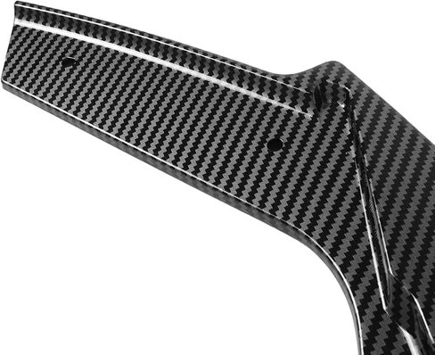 الشفة الخلفية الناشر الشفاه 3pcs ل Tesla Model 3 2017-2023 نمط الأداء ABS الصدفة الخلفية الشفة الواقي الصدفة (طباعة ألياف الكربون) in Kuwait