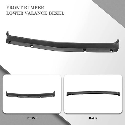 CarPartsDepot Front Bumper Lower Air Dam Compatible with 1988-2000 Chevrolet C/K 1500 2500 3500 & 1992-1999 GMC C1500 in Saudi Arabia