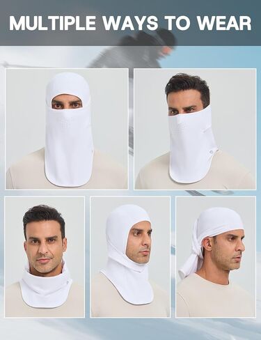 baleaf Ski Mask Balaclava Face Mask Men Water Resistant Ski Mask for Women Cold Weather Snowboarding Gear Fleece Neck Gaiter in Saudi Arabia