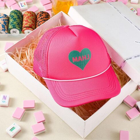 Syhood Mahjong Gift Baseball Hat Adjustable Mahjong Baseball Cap Funny Cap for Men Women, Ideal Gift for Christmas, Friend Birthday, Daily Wear in Saudi Arabia