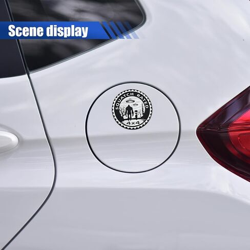 Compass Badge Rated Car Emblem, 4 x 4 Round Automotive Emblem Decal, 3D Metal Car Exterior Decoration Sticker Compatible with Cars, Trucks, SUVs, Wrangler Vehicles (Compass) in Saudi Arabia