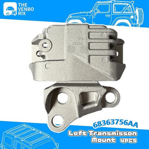 Engine Mounts & Transmission Mount 4PCS Fit for Jeep Renegade 2015 2016 2017 2018 2019 2020 & Fiat 500X 2016-2018 OE Num: 68363996AA, 68363755AA, 68258599AA, 68363756AA Venborix Drive in Saudi Arabia