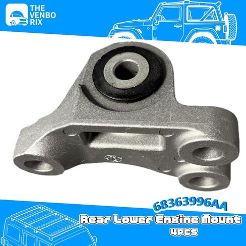 Engine Mounts & Transmission Mount 4PCS Fit for Jeep Renegade 2015 2016 2017 2018 2019 2020 & Fiat 500X 2016-2018 OE Num: 68363996AA, 68363755AA, 68258599AA, 68363756AA Venborix Drive in Saudi Arabia