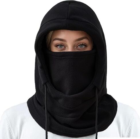 Balaclava Men's and Women's Winter Skiing Masks - Outdoor Bicycle Windproof Warm Hats, Winter Cold Masks, and Scarves in Saudi Arabia
