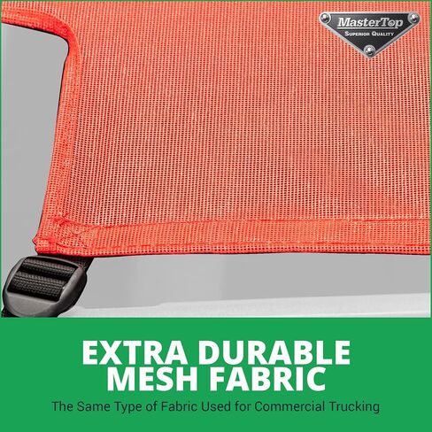 MasterTop Bronco Sunshade Mesh Top - Fits Ford Bronco 4-Door 2021-2023 - Ford Bronco Soft Top Ford Bronco Sun Shade Bronco Bimini Top Bronco Mesh Top Ford Sunshade Bronco Bimini 4 Door (Black) in Saudi Arabia
